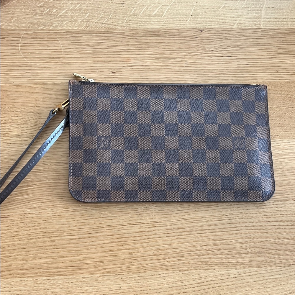 Louis Vuitton Damier Ebene Men's Wristlet